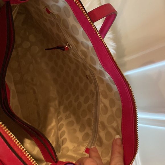 Kate Spade Hot Pink Zipper Dome Satchel - Picture 8 of 9